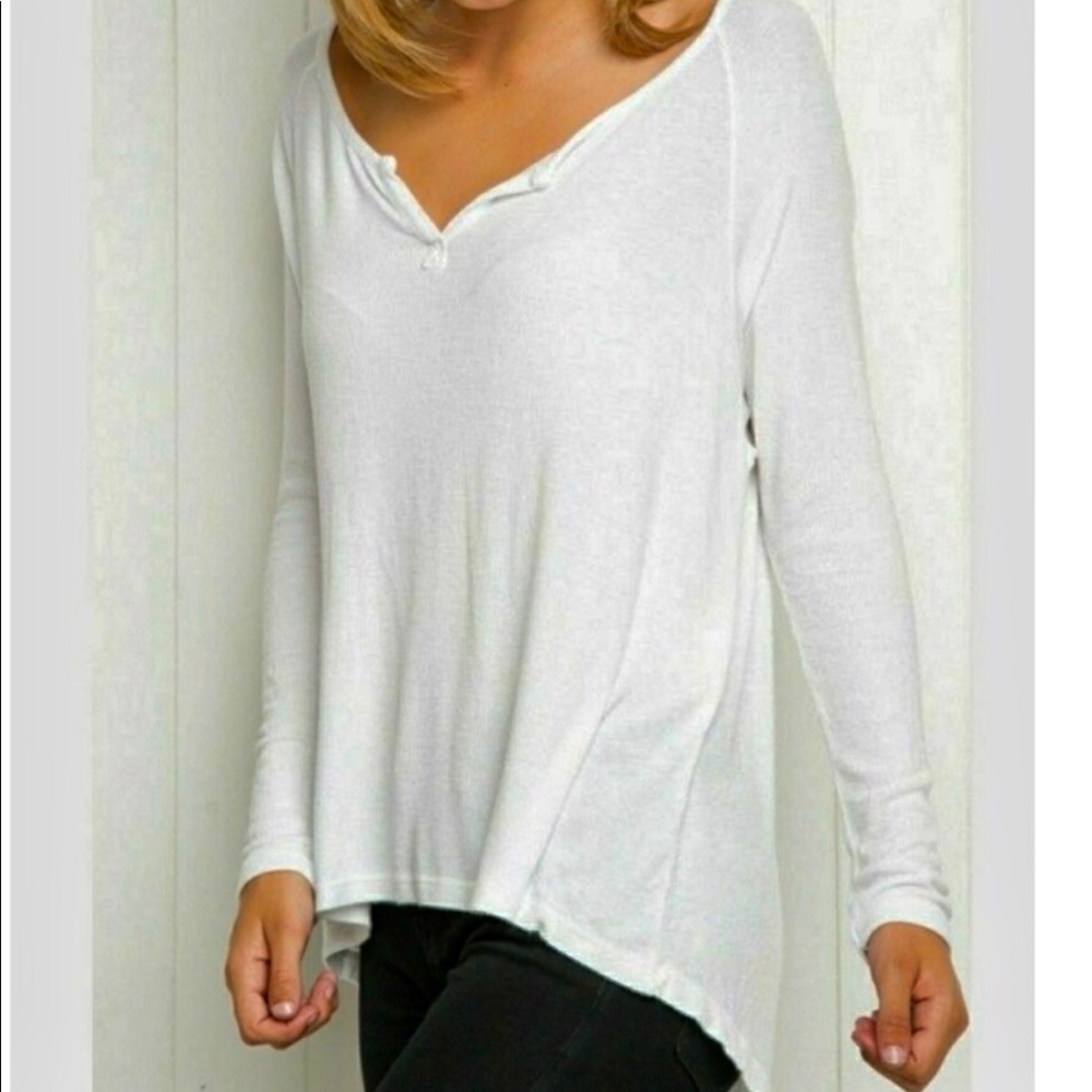 Brandy Melville Pandora Ribbed Top, O/S